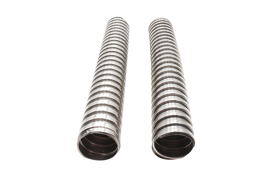 HARLEY Flexibler Edelstahlauspuffabdeckung passend für 1941-1965 FL, 1936-1940 EL,