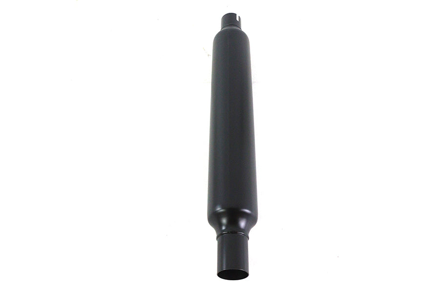 HARLEY 24 Zoll Zigarren-Auspuff schwarz, passend für 1950–1957 FL,