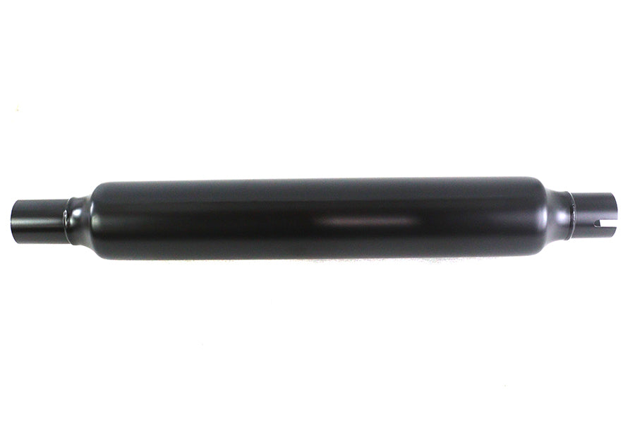 HARLEY 24 Zoll Zigarren-Auspuff schwarz, passend für 1950–1957 FL,