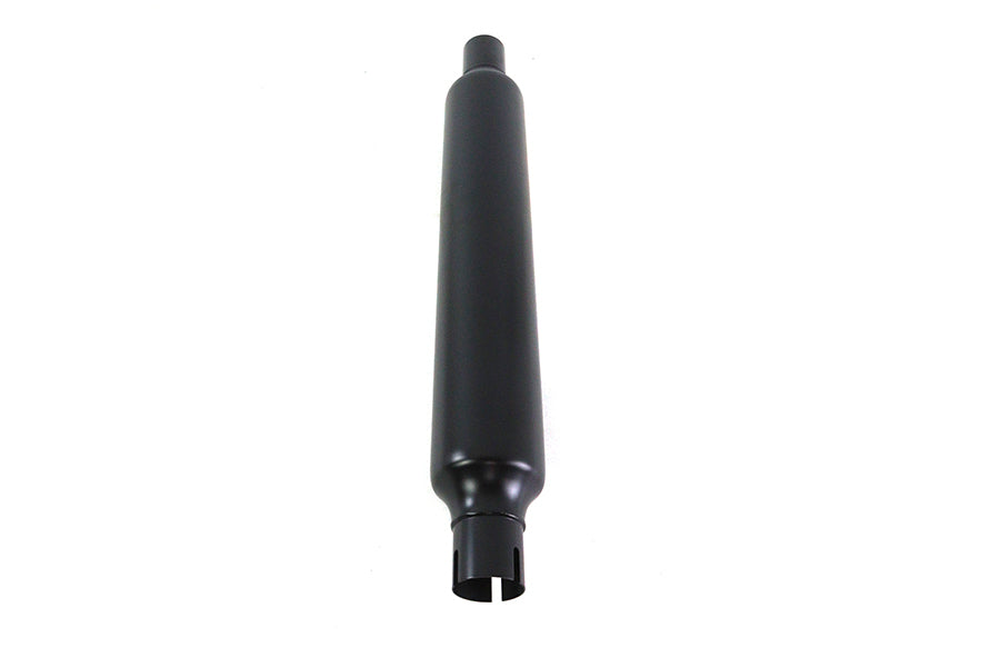 HARLEY 24 Zoll Zigarren-Auspuff schwarz, passend für 1950–1957 FL,