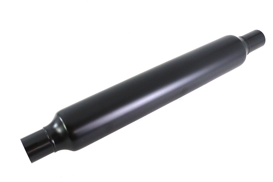 HARLEY 24 Zoll Zigarren-Auspuff schwarz, passend für 1950–1957 FL,