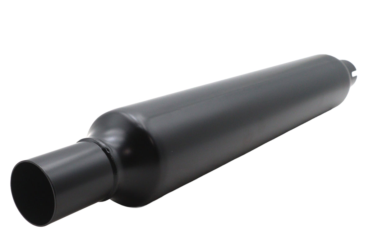 HARLEY 22 inch Cigar Muffler Black FITS:  FL 1958-1960