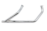 HARLEY 2:1 FX Auspuffkrümmer Chrom Passend für 1971-1972 FX,