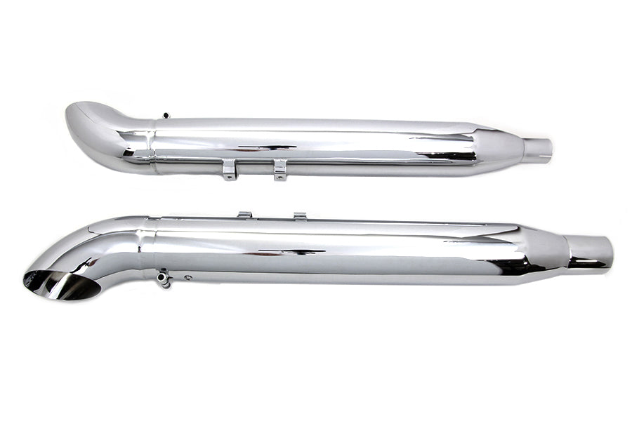 HARLEY M8 Glide Turn Out Auspuff Set Chrom Passt auf 2017-UP FLT,