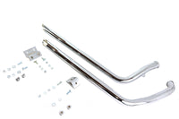 HARLEY 40 Zoll Schrotflinten-Auspuff-Dragpipe-Set Slash Cut Stil passend für 2007-2017 FXST,
