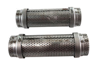 HARLEY 3-Zoll Ersatz-Schalldämpfer-Set, passend für 0-Custom, Anwendung für horizontale Auspuffrohre ab 2007