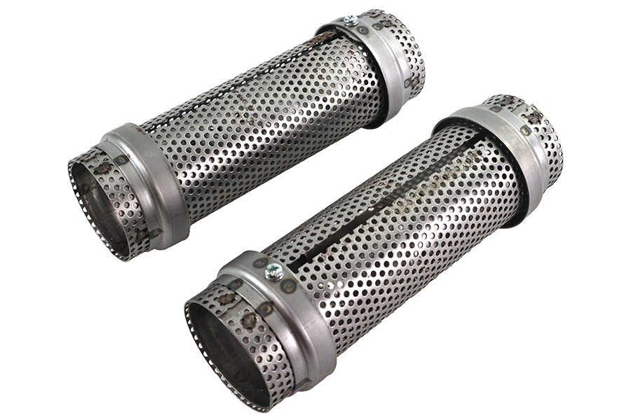 HARLEY 3-Zoll Ersatz-Schalldämpfer-Set, passend für 0-Custom, Anwendung für horizontale Auspuffrohre ab 2007