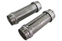 HARLEY 3-Zoll Ersatz-Schalldämpfer-Set, passend für 0-Custom, Anwendung für horizontale Auspuffrohre ab 2007
