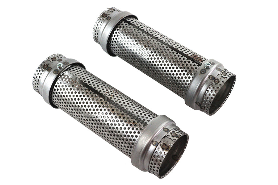 HARLEY 3-Zoll Ersatz-Schalldämpfer-Set, passend für 0-Custom, Anwendung für horizontale Auspuffrohre ab 2007