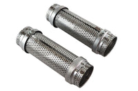 HARLEY 3-Zoll Ersatz-Schalldämpfer-Set, passend für 0-Custom, Anwendung für horizontale Auspuffrohre ab 2007