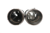 HARLEY 3-Zoll Ersatz-Schalldämpfer-Set, passend für 0-Custom, Anwendung für horizontale Auspuffrohre ab 2007