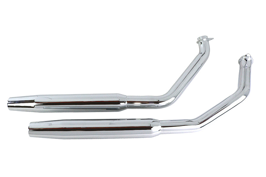 HARLEY Ultima nahtloses Auspuffsystem Chrom passend für 1971-1984 FXE, 1971-1984 FXE, 1971-1984 FX,