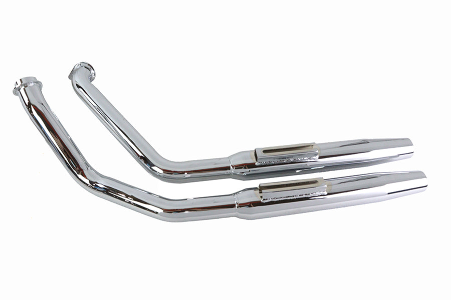 HARLEY Ultima nahtloses Auspuffsystem Chrom passend für 1971-1984 FXE, 1971-1984 FXE, 1971-1984 FX,