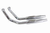 HARLEY Ultima nahtloses Auspuffsystem Chrom passend für 1971-1984 FXE, 1971-1984 FXE, 1971-1984 FX,