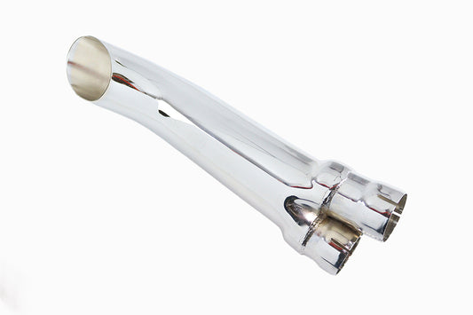 HARLEY 20 Zoll 2:1 Upsweep Auspuff Chrom Passend für 0- Custom, Anwendung