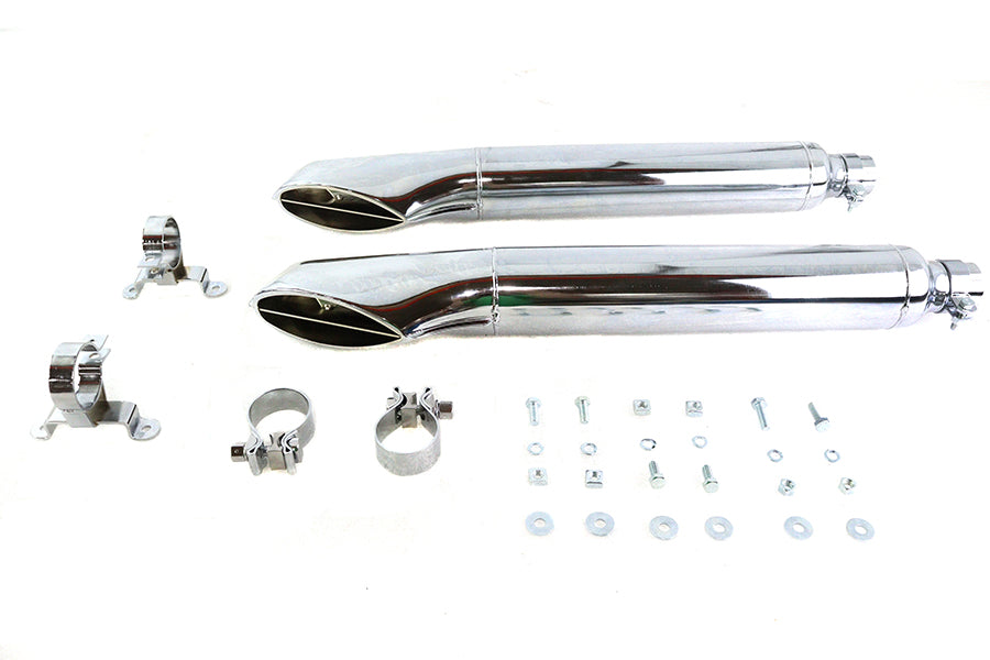 HARLEY 1968 Klassischer Auspuffsatz passend für 1994-2016 FLT,