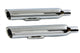 HARLEY Wyatt Gatling Down Slash Slip-On Muffler Set. fits 1995-2005 FXD,  1995-2005 FXDWG,