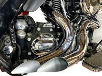 HARLEY Curvado Krümmer-Set Chrom Passend für 1987-2017 FLST, 1987-2017 FXST,