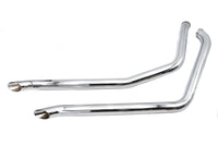 HARLEY Auspuff Drag Pipe Set Goose passend für 1986-1999 FXST,