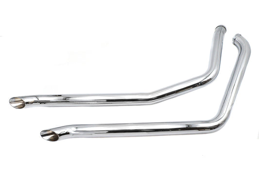 HARLEY Auspuff Drag Pipe Set Goose passend für 1986-1999 FXST,