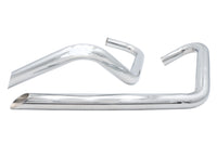 HARLEY Ultima Auspuffanlage, rechtsseitig, Drag Pipe Set Chrom Passend für 0-   , 650 Triumph Modelle mit 1-3/4 Außendurchmesser