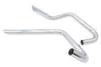 HARLEY Ultima Auspuffanlage, rechtsseitig, Drag Pipe Set Chrom Passend für 0-   , 650 Triumph Modelle mit 1-3/4 Außendurchmesser