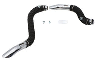 HARLEY Big Growl Auspuff Drag Pipe Short Shots Chrom Passend für 1984-2015 FLST,   1984-2015 FXST,   1991-