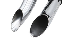 HARLEY Big Growl Auspuff Drag Pipe Short Shots Chrom Passend für 1984-2015 FLST,   1984-2015 FXST,   1991-