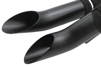 HARLEY Big Growl Auspuff Drag Pipe Short Shots Schwarz Passend für 1984-2015 FLST, 1984-2015 FXST, 1991-2