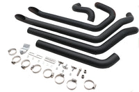 HARLEY Wyatt Gatling FXST Street Fighter Drag Pipe Satz Schwarz Passend für 1986-2006 FXST,