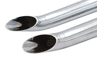 HARLEY Wyatt Gatling FXST Street Fighter Drag Pipe Set Chrom, passend für 2007-UP FXST,