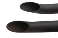 HARLEY Wyatt Gatling FXST Street Fighter Drag Pipe Set Schwarz passend für 2007-UP FXST,