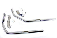 HARLEY Wyatt Gatling Auspuff Drag Pipe Set Slash Cut Ends passend für 1957-1978 XL, 1980-1985 XL,