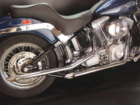 ハーレー エキゾーストドラッグパイプセット スラッシュカットエンド 1986-2006 FXST用