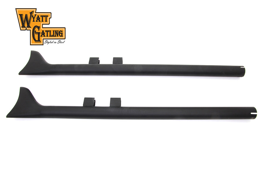 HARLEY Wyatt Gatling 36 inch Straight Fishtail Set fits 1995-2016 FLT,