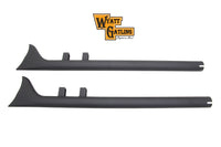 HARLEY Wyatt Gatling 33 inch Straight Fishtail Set fits 1995-2016 FLT,