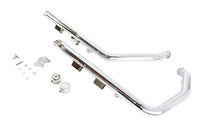 HARLEY Wyatt Gatling Exhaust Drag Pipe Set Slash Cut fits 2014-UP XL,