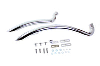 HARLEY Krümmer-Auspuffanlage mit gebogenem Radius passend für XL 1986–2003,