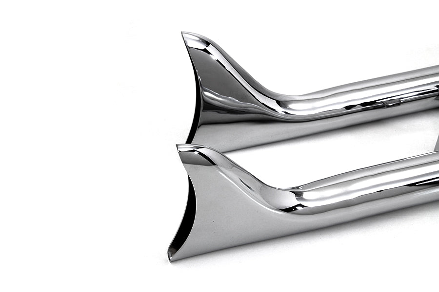 HARLEY Indian Straight Fishtail Set Chrom passend für Chief ab 2015,