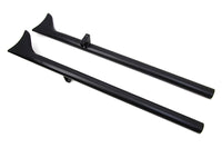 HARLEY Indian Straight Fishtail Set Schwarz Passend für Chief ab 2015