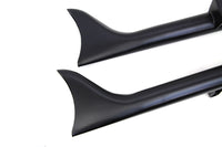 HARLEY Indian Straight Fishtail Set Schwarz Passend für Chief ab 2015