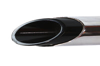 HARLEY Auspuff Drag Pipe Set mit kurzen schwarzen Slash-Endstücken Passend für 2007-2017 FXST, 2007-2017 FLST,