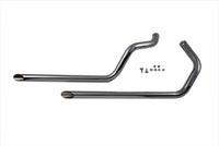 HARLEY Auspuff Drag Pipe Set Slash Cut passend für 1979-1979 XL,