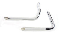 HARLEY Auspuff Drag Pipe Set Slash Cut passend für 1936-1940 EL, 1941-1947 FL,