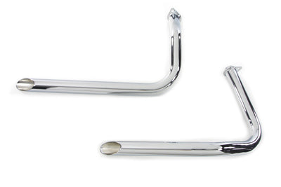 HARLEY Auspuff Drag Pipes Mechanisch und Hydraulisch Passend für 1966-1969 FL,