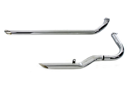 HARLEY 1-3/4 inch Rigid Shotgun Shovelhead Header Set fits 0-  Custom, application