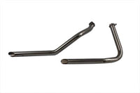 HARLEY Auspuff Drag Pipe Set "Over Transmission Style" passend für 1966-1969 FL,