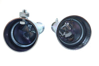 HARLEY V-Slot Style 1-3/4 Zoll Auspuffrohr-Einsatz-Set, passend für 0- Custom, Anwendung für 1-3/4 Zoll Auspuff