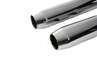 HARLEY Muffler Set With Chrome Short Tapered End Tips fits 1995-2016 FLT,