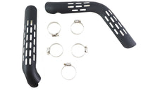 HARLEY Auspuff-Hitzeschild-Set gelocht, schwarz, passend für 1986-1999 FXST,